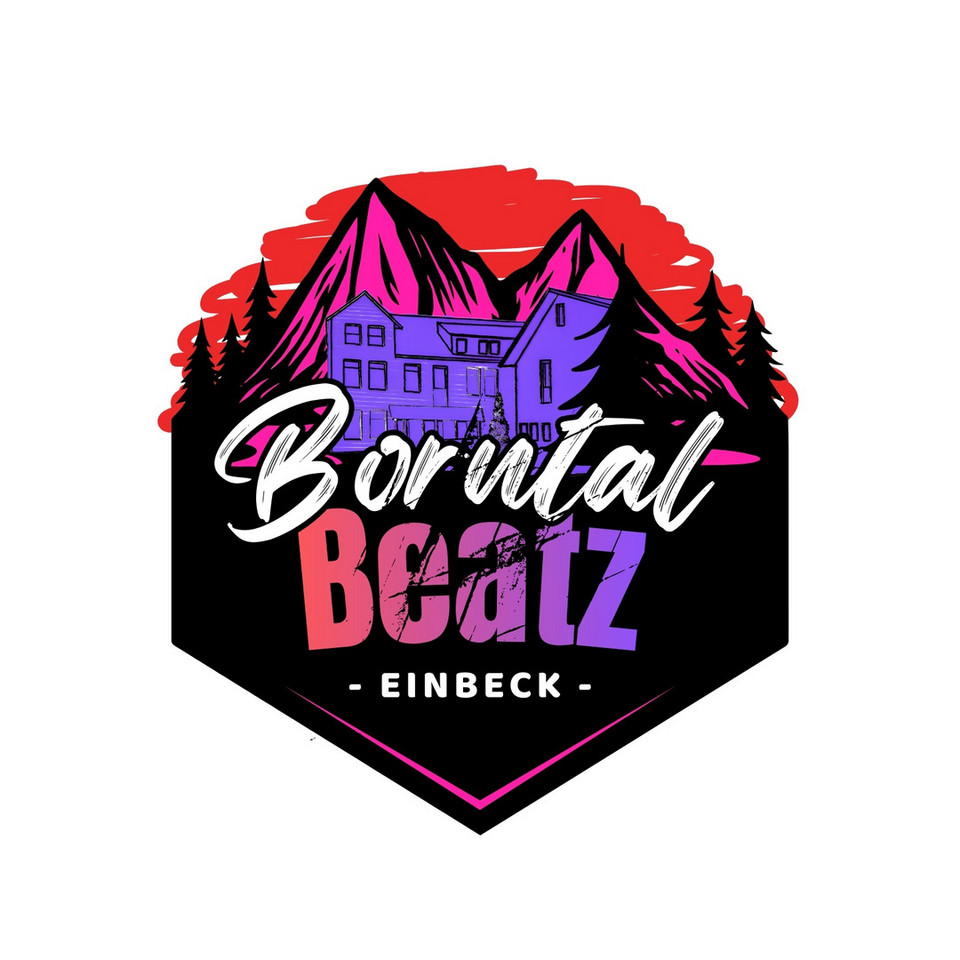 Logo des Nachtorientierungslauf mit dem Motto "Borntal Beatz"